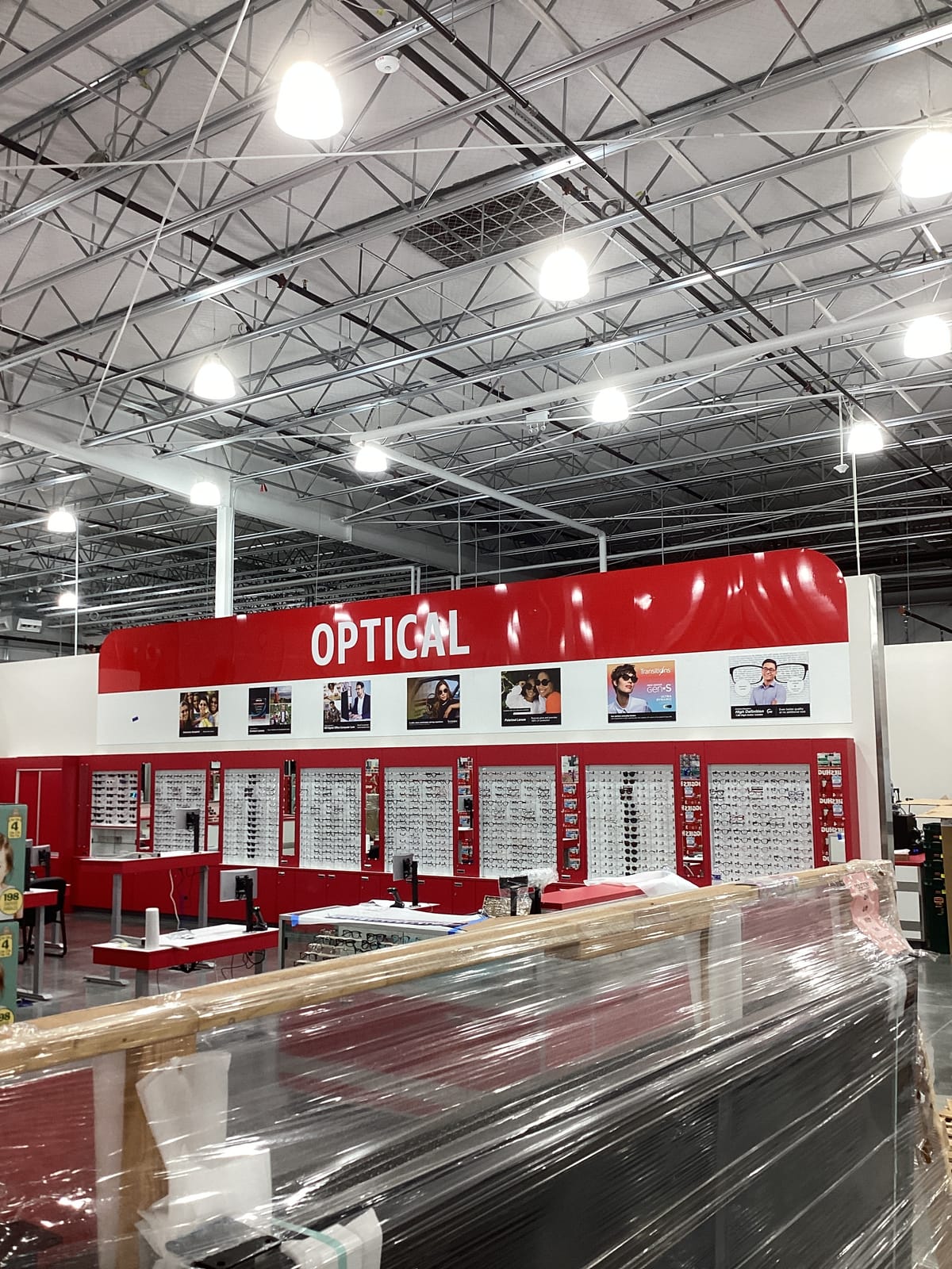 Costco warehouse optical department in Stone Mountain Georgia