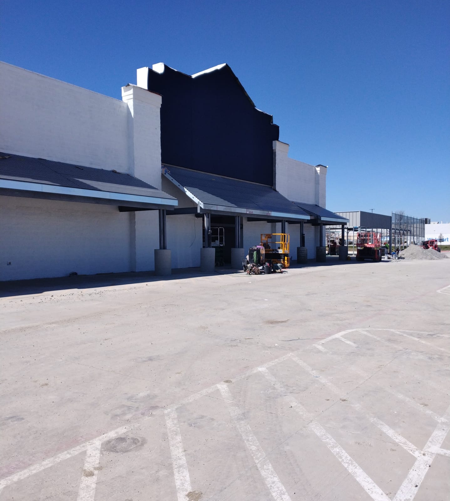 Commercial construction work representing Premier Construction's Texas service area