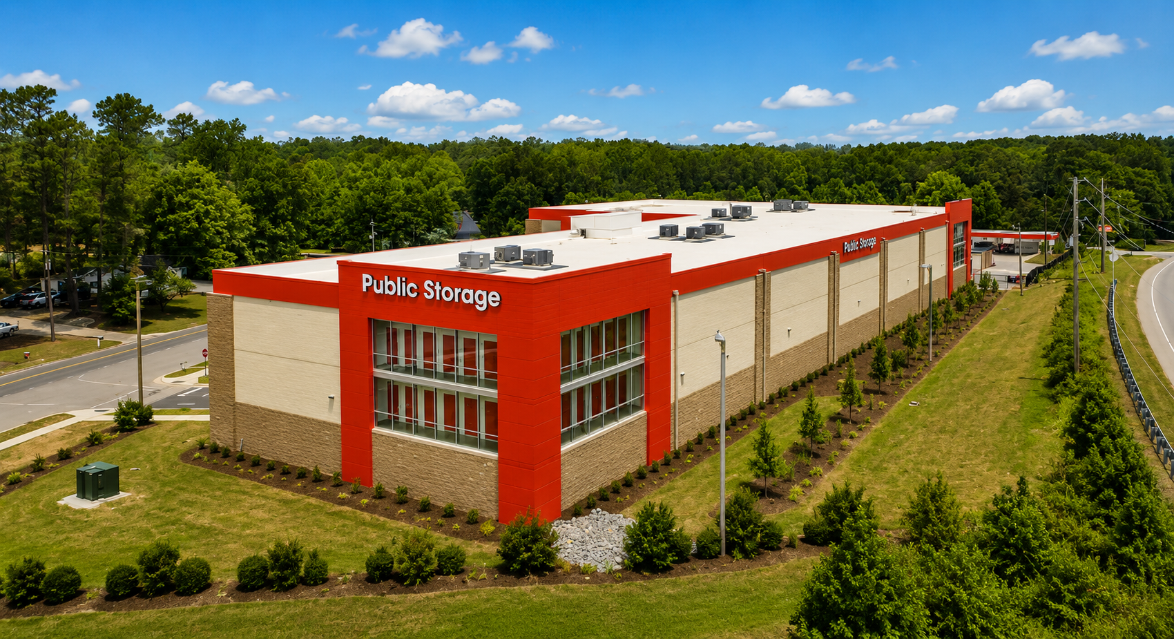 Public Storage self-storage project exterior